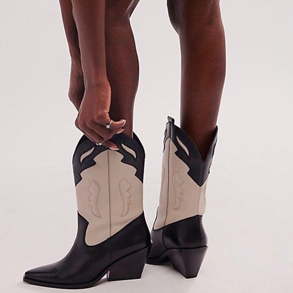 Free People Shoes - NWT | Free People Twin Flames Western Boots